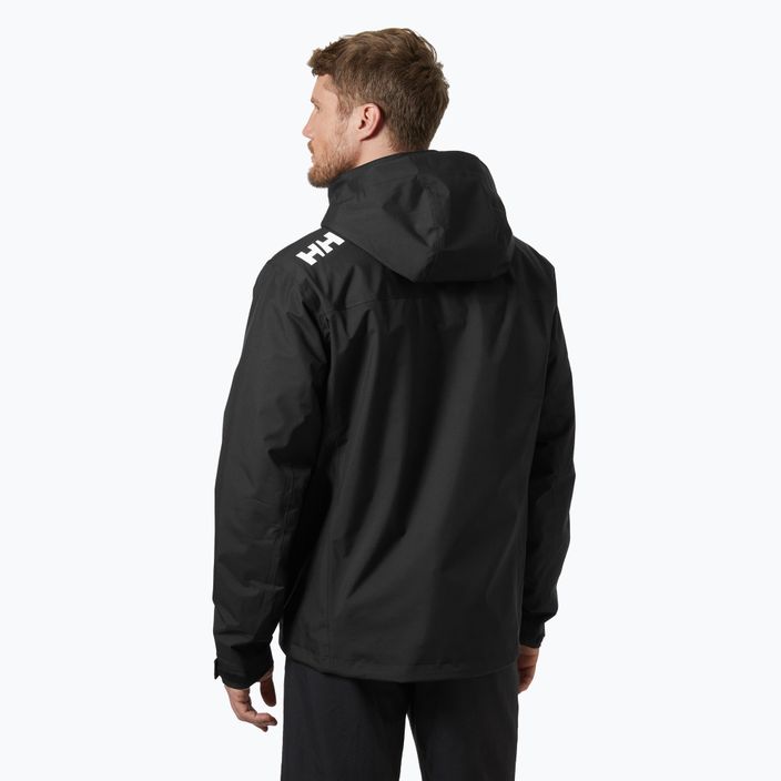 Мъжко ветроходно яке Helly Hansen Crew Hooded Midlayer 2 black 2