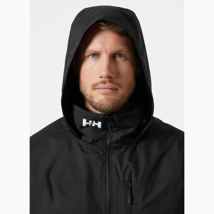 Мъжко ветроходно яке Helly Hansen Crew Hooded Midlayer 2 black 3