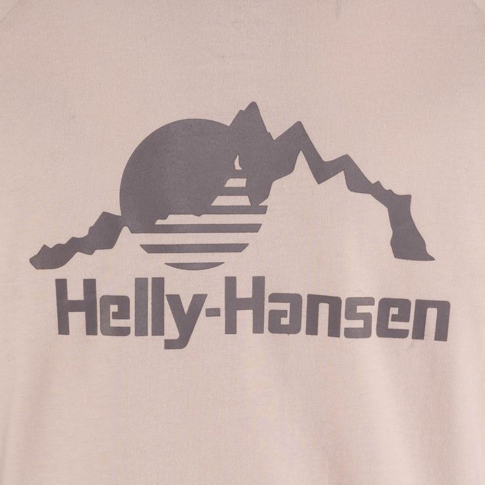 Helly Hansen Nord Graphic Drop розов облак дамска тениска 6