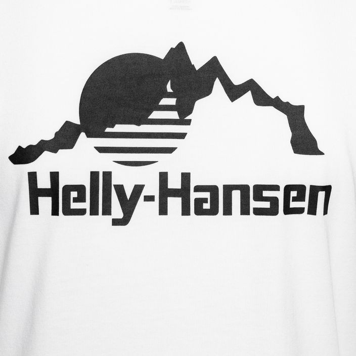 Helly Hansen Nord Graphic Drop бяла дамска тениска 4