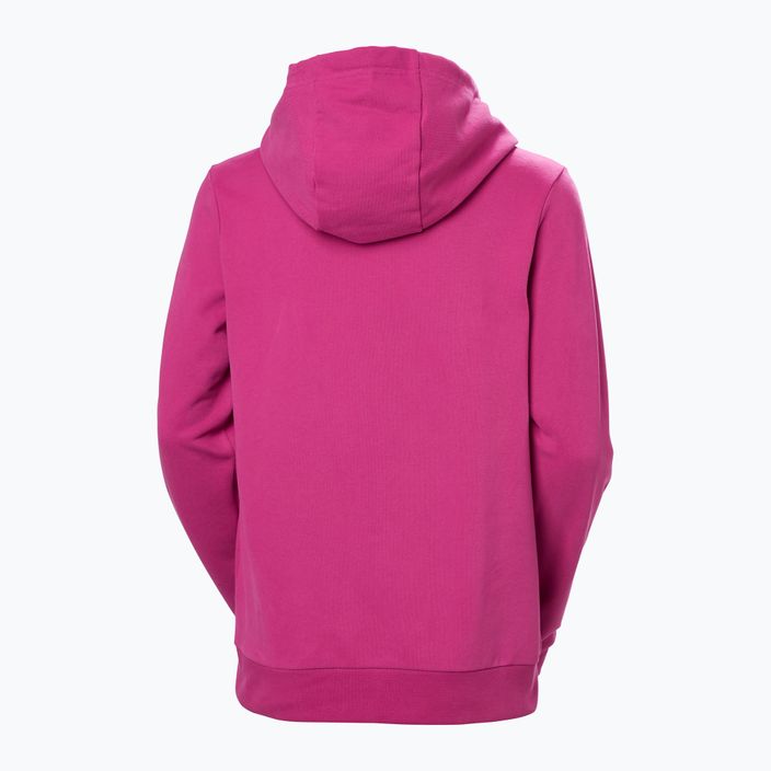 Helly Hansen дамски суитшърт HH Logo Hoodie 2.0 magenta 2.0 5