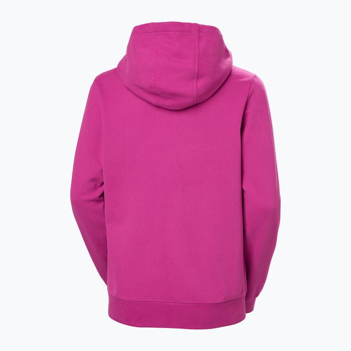 Helly Hansen HH Logo Full Zip Hoodie 2.0 magenta 2.0 за жени 6