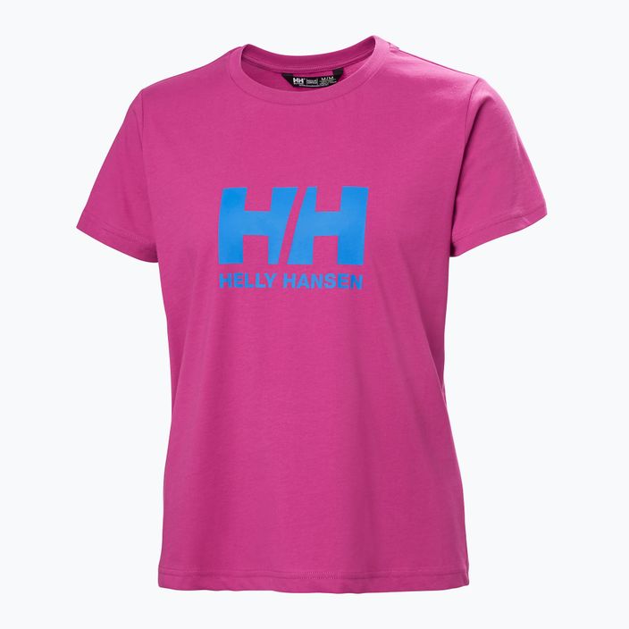 Дамска тениска Helly Hansen Logo 2.0 magenta 2.0 4