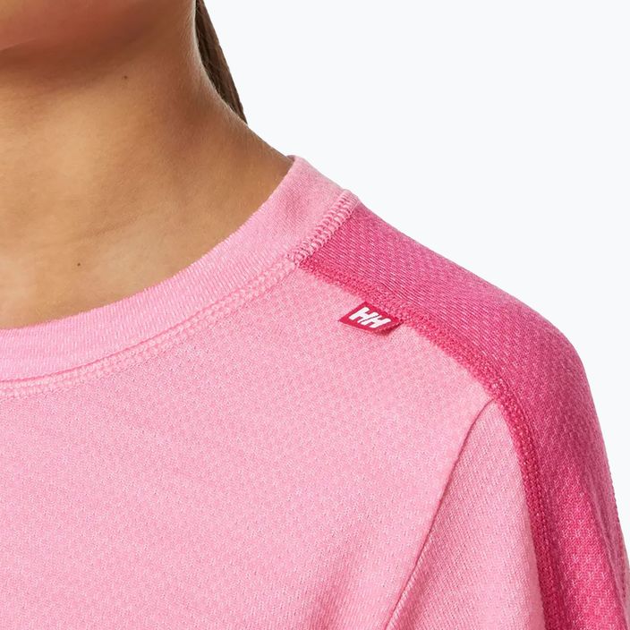 Helly Hansen JR Lifa Merino Midweight sugar pink детски комплект термобельо 3