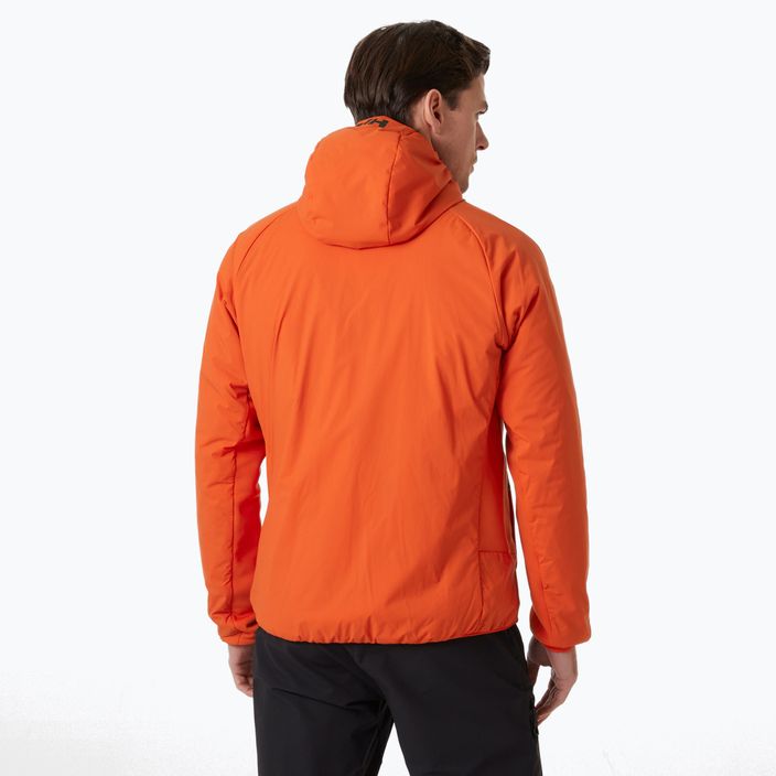 Мъжко хибридно яке Helly Hansen Odin Lt Stretch Hood Ins 2.0 patrol orange 2