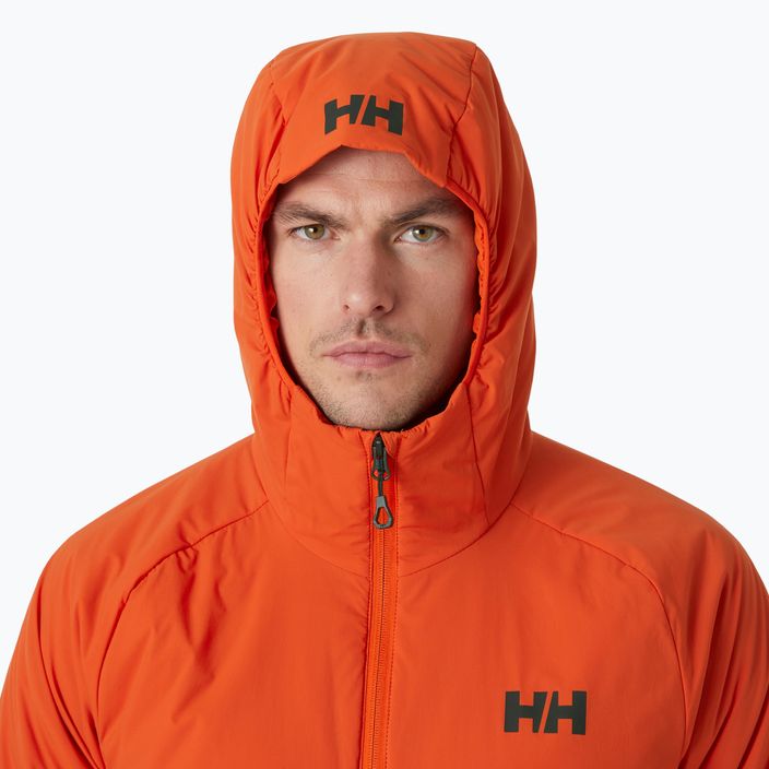 Мъжко хибридно яке Helly Hansen Odin Lt Stretch Hood Ins 2.0 patrol orange 3