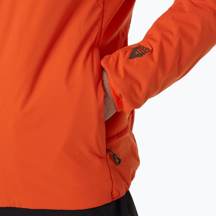 Мъжко хибридно яке Helly Hansen Odin Lt Stretch Hood Ins 2.0 patrol orange 4