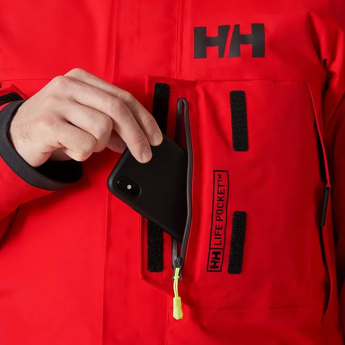 Ветроходно яке Helly Hansen Arctic Ocean 3in1 Parka alert red 9