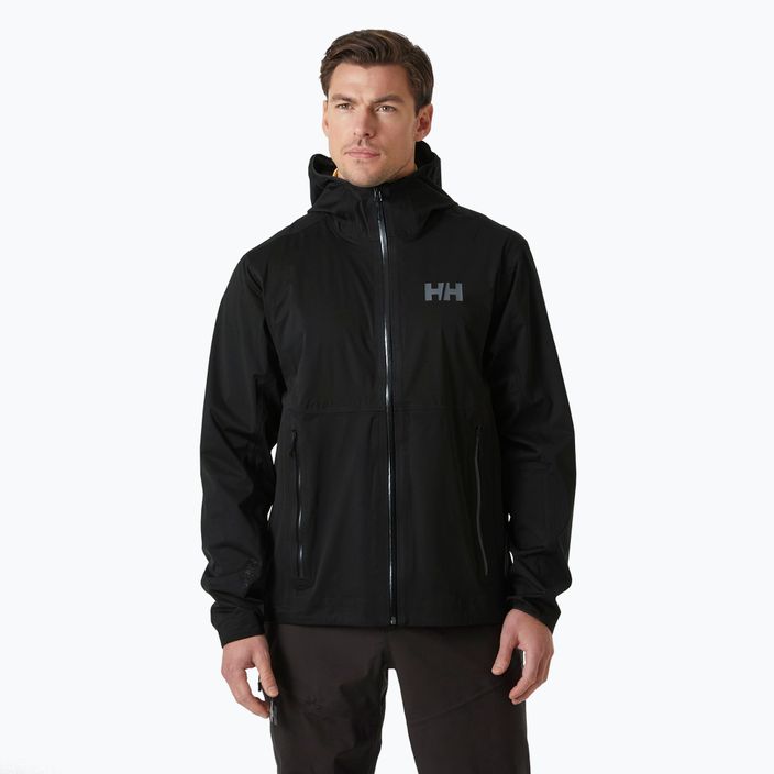 Мъжко яке за дъжд Helly Hansen Momentum 3L Stretch black