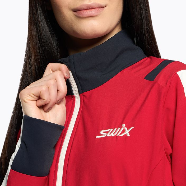 Дамско яке за ски бягане Swix Infinity red 15246-99990-XS 4