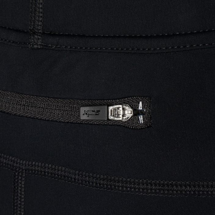 Дамски термо панталон Swix Focus Warm в черно и бяло 22456-10041-XS 4