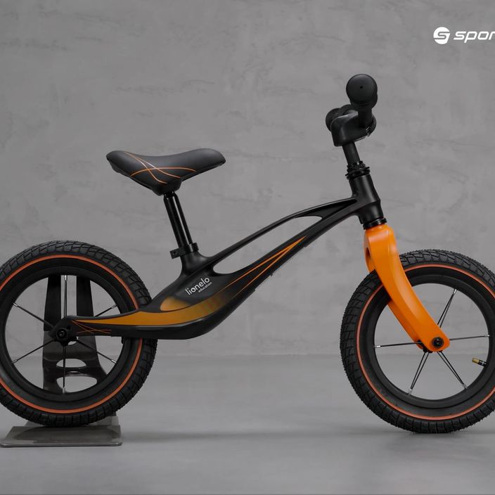 Велосипед за бягане Lionelo Bart Air черно-оранжев LOE-BART AIR 10