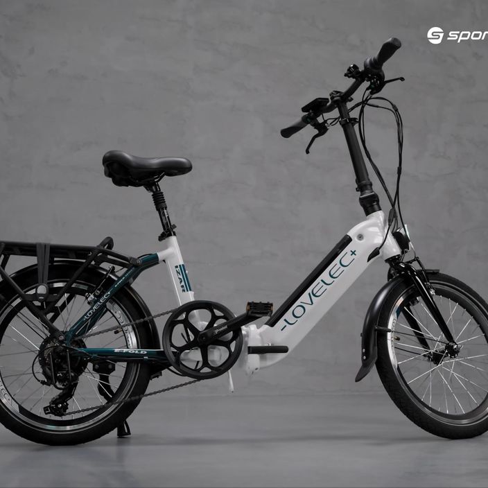Lovelec Izar 12Ah електрически велосипед бял B400256 17