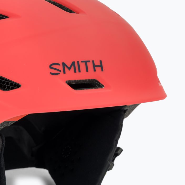 Smith Mission червена ски каска E0069628 6