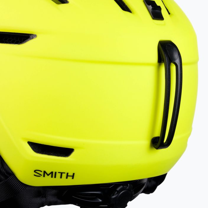 Ски каска Smith Mission жълта E0069609K5155 7