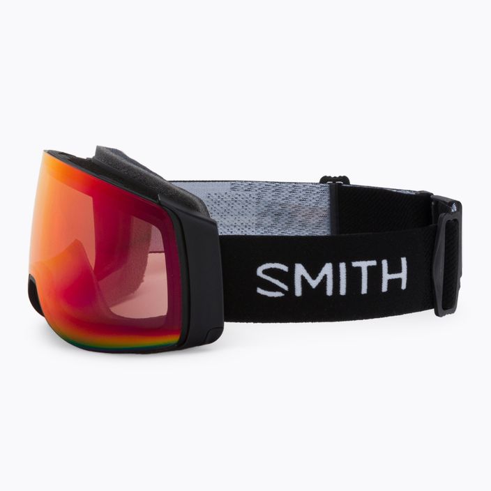 Ски очила Smith 4D Mag S2-S3 черни/червени M00732 4