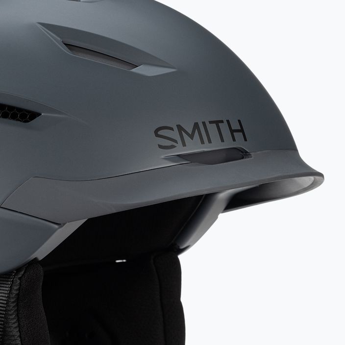 Ски каска Smith Level сива E00629 6