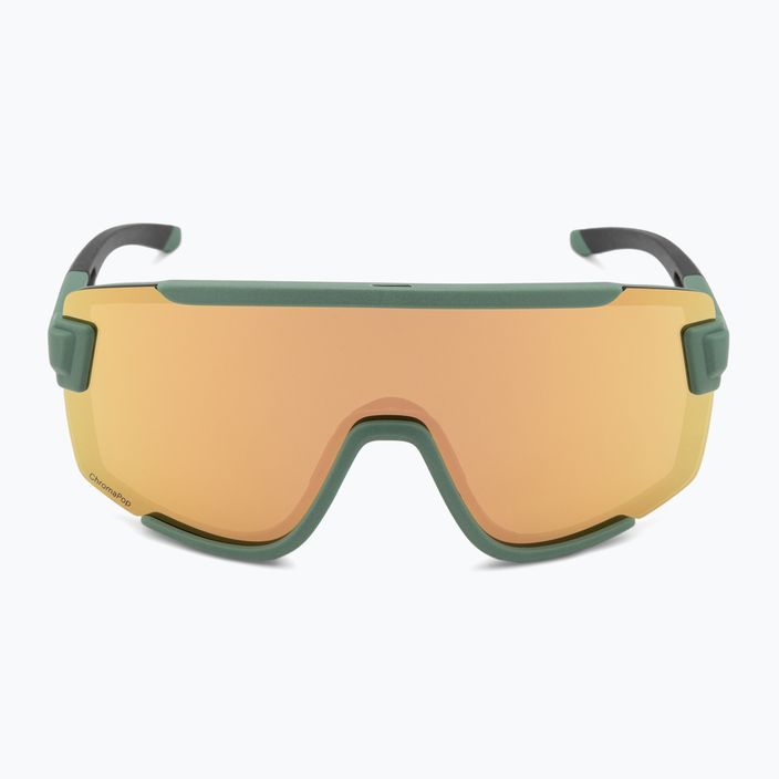 Слънчеви очила Smith Wildcat матово алпийско зелено/хромапово розово златно огледало 4
