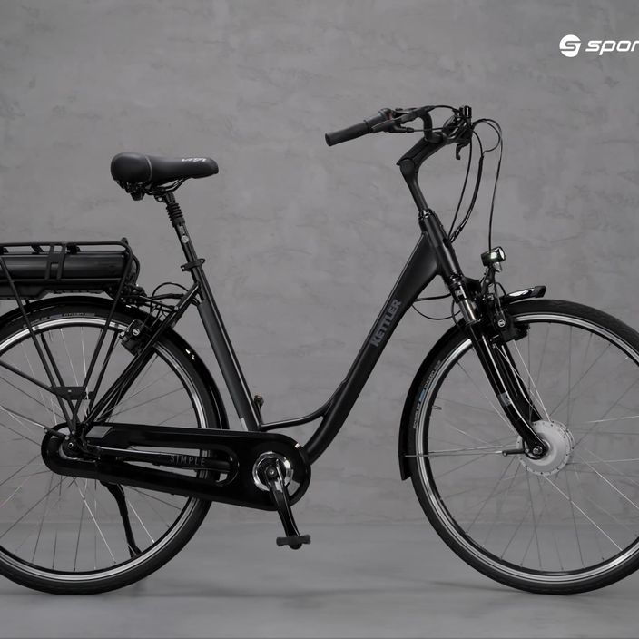 Електрически велосипед Kettler Ebike Simple 7G черен KF087-VARW55 16