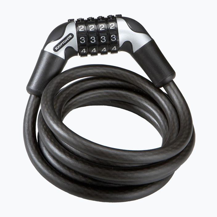 Кабелна ключалка за велосипед Kryptonite KryptoFlex 1018 black Combo Cable