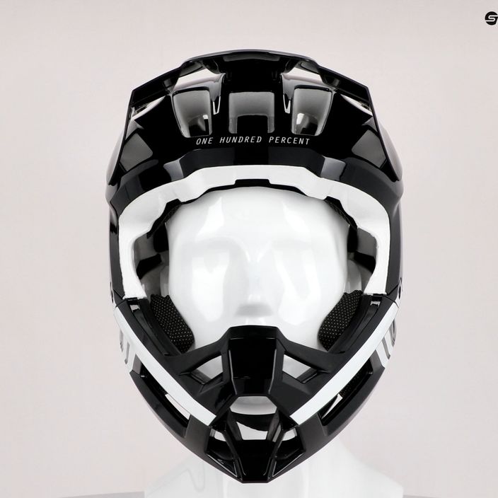 Велосипедна каска 100% Trajecta Helmet W Fidlock Full Face black STO-80021-011-11 10