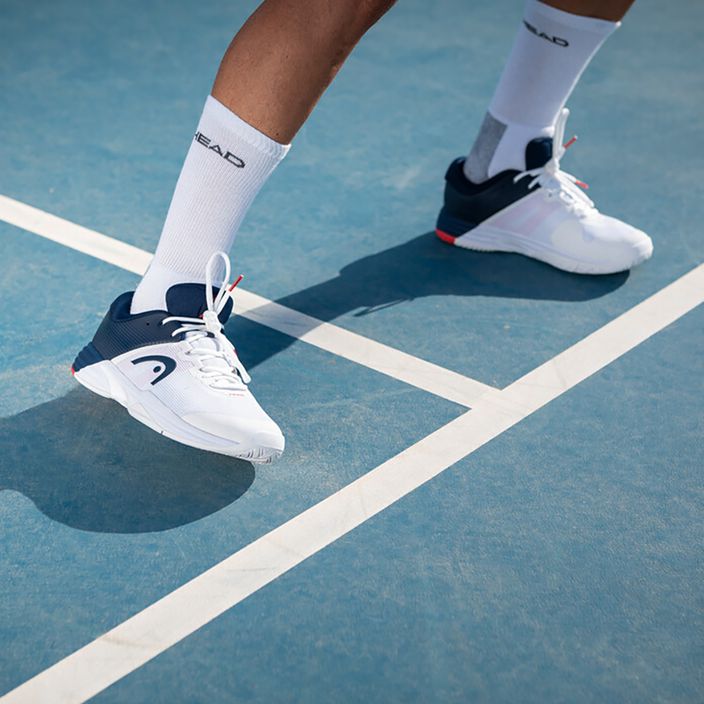 Мъжки обувки за тенис HEAD Revolt Evo 2.0 в бяло и морско 273232 12