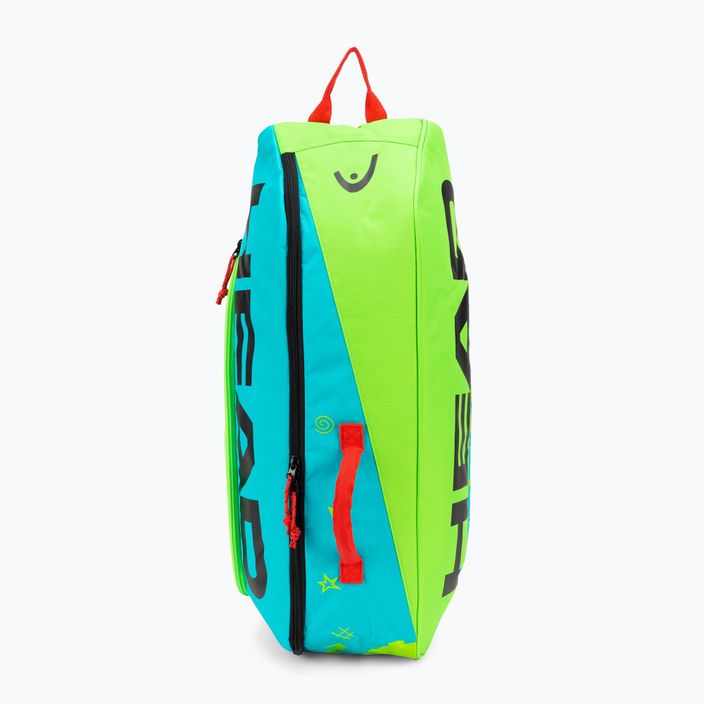HEAD Junior Combi Novak детска чанта за тенис синьо-зелена 283672 3