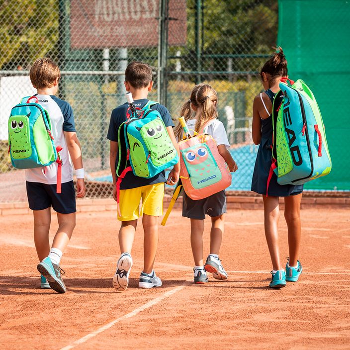 HEAD Junior Combi Novak детска чанта за тенис синьо-зелена 283672 10
