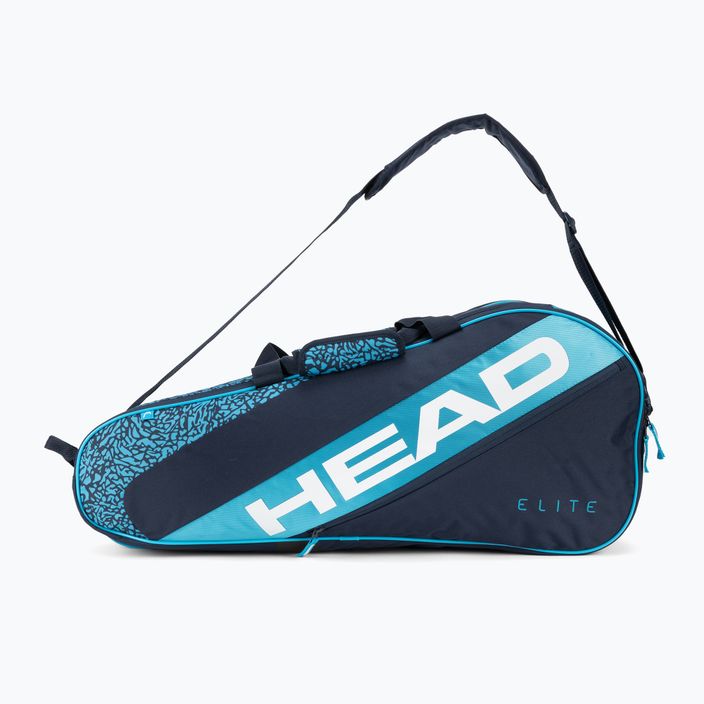 Чанта за тенис HEAD Elite 6R тъмносиня 283642