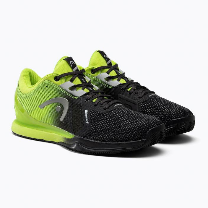 Мъжки обувки за тенис HEAD Sprint Pro 3.0 SF Clay black-green 273091 5