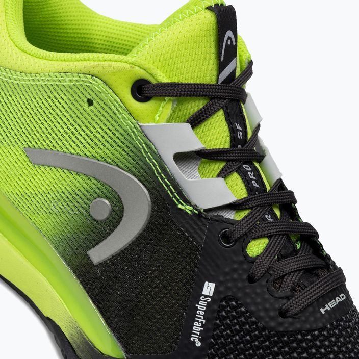 Мъжки обувки за тенис HEAD Sprint Pro 3.0 SF Clay black-green 273091 8