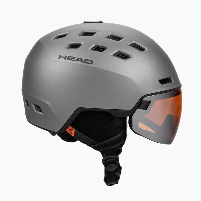Мъжка ски каска HEAD Radar сива 323430 4