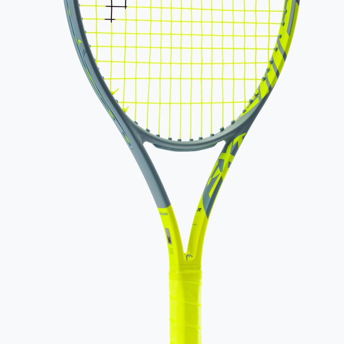 Детска тенис ракета HEAD Graphene 360+ Extreme Jr., жълто-сива 234800 5