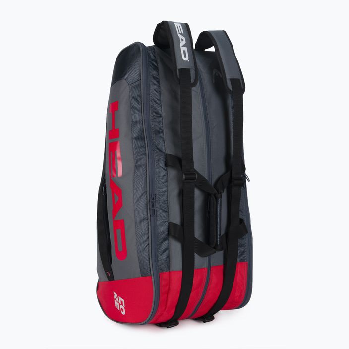 HEAD Core 9R Supercombi тенис чанта червена 283391