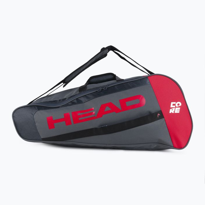 HEAD Core 9R Supercombi тенис чанта червена 283391 2