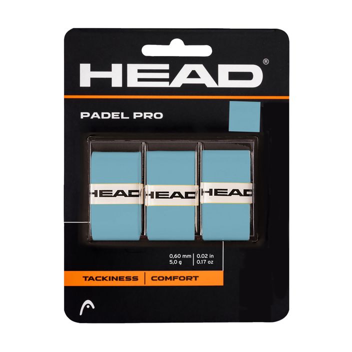 Обвивки за ракети HEAD Padel Pro 3 бр. сини. 2