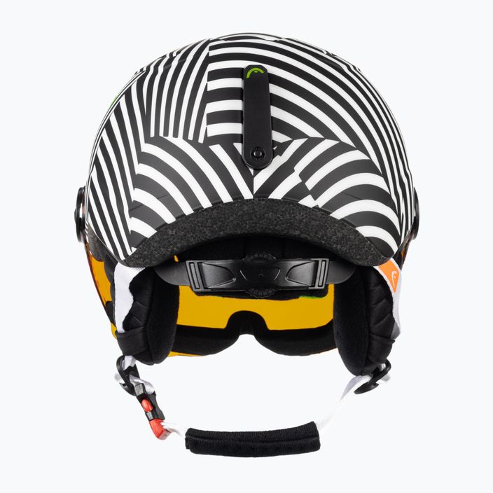 Детска ски каска HEAD Mojo Visor S2 в бяло и черно 328152 3