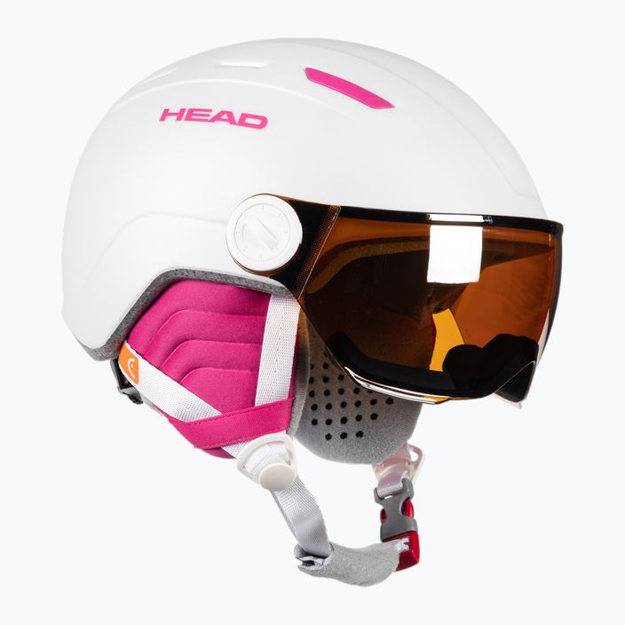 Детска ски каска HEAD Maja Visor S2 бяла 328172