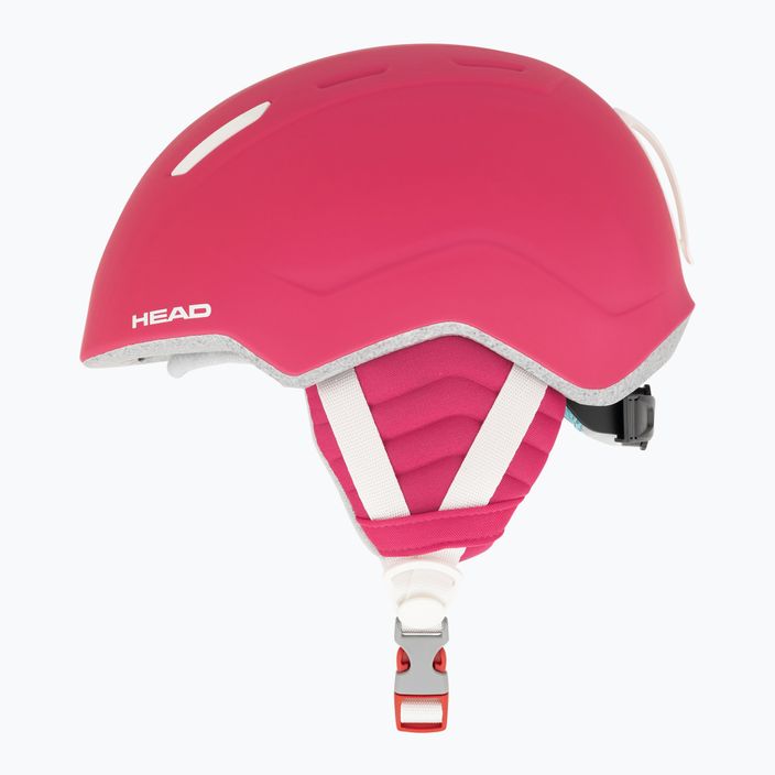 Розова детска ски каска HEAD Maja 5