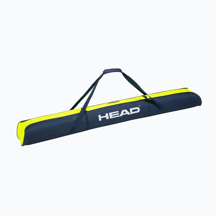 HEAD Двойна чанта за ски черна/жълта