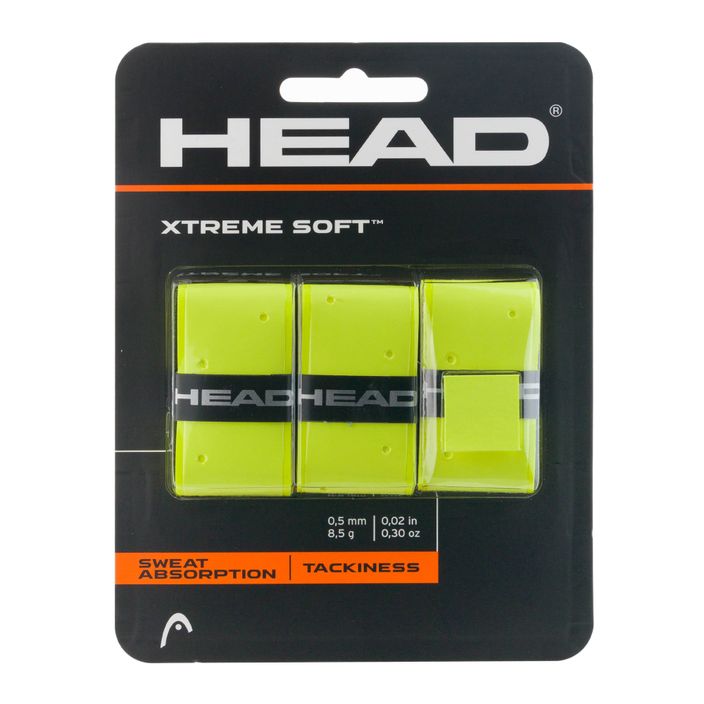 HEAD Xtremesoft Grip Overwrap Yellow 285104 2