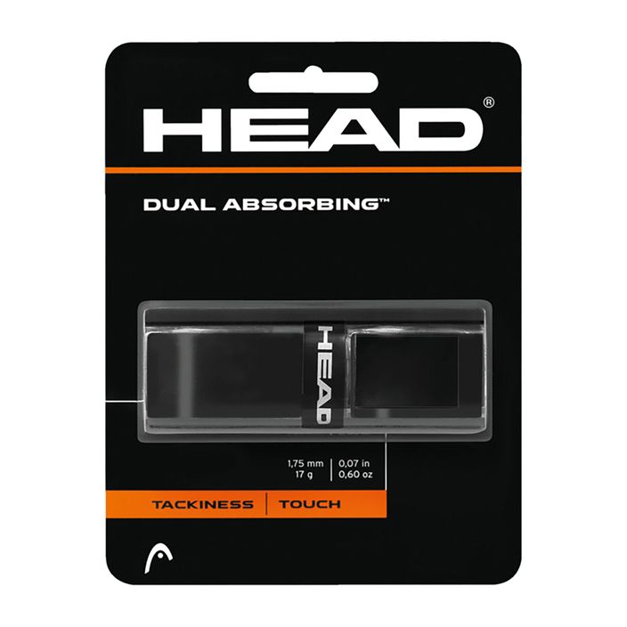 Обвивка за ракета HEAD Dual Absorbing Grip черна 285034 2