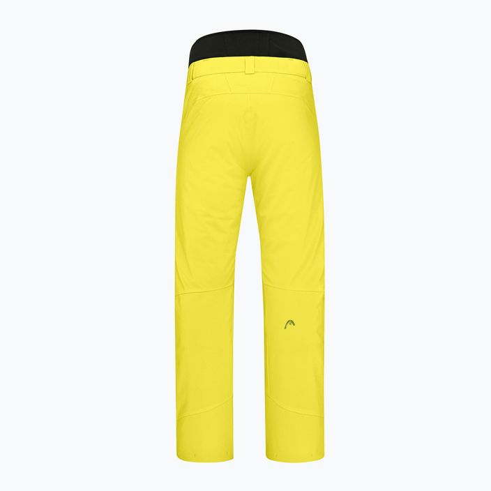 Мъжки ски панталони HEAD Summit yellow 821622 2