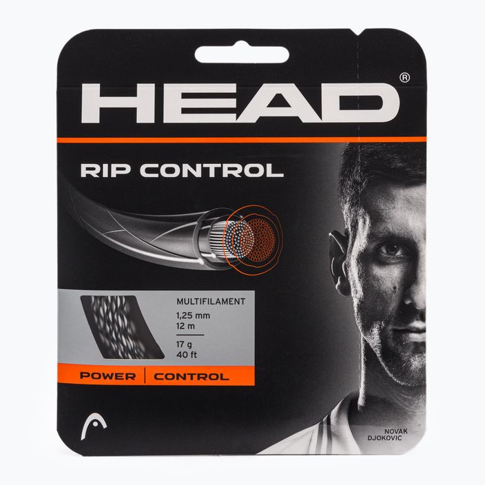 HEAD Rip Control Тенис струна 12 м черна 281099