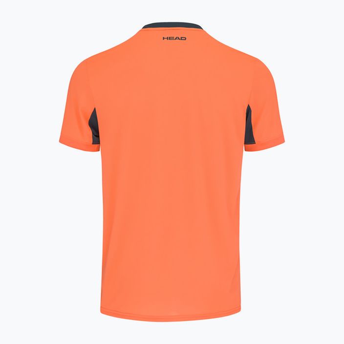 Мъжка тениска HEAD Slice orange 811443FA 2