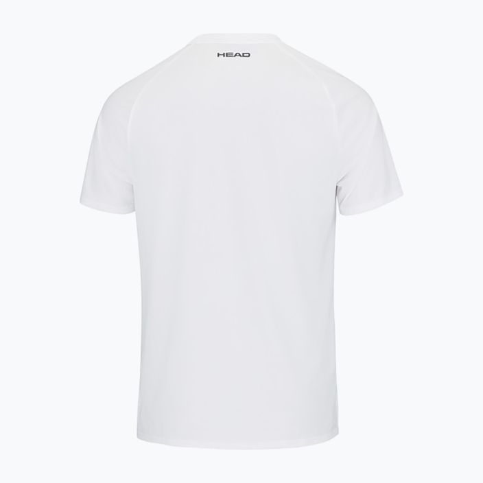 Мъжка тениска HEAD Topspin в бяло и синьо 811453WHXV 2