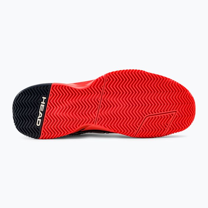 HEAD Revolt Pro 4.0 Clay blueberry/fiery coral мъжки обувки за тенис 4