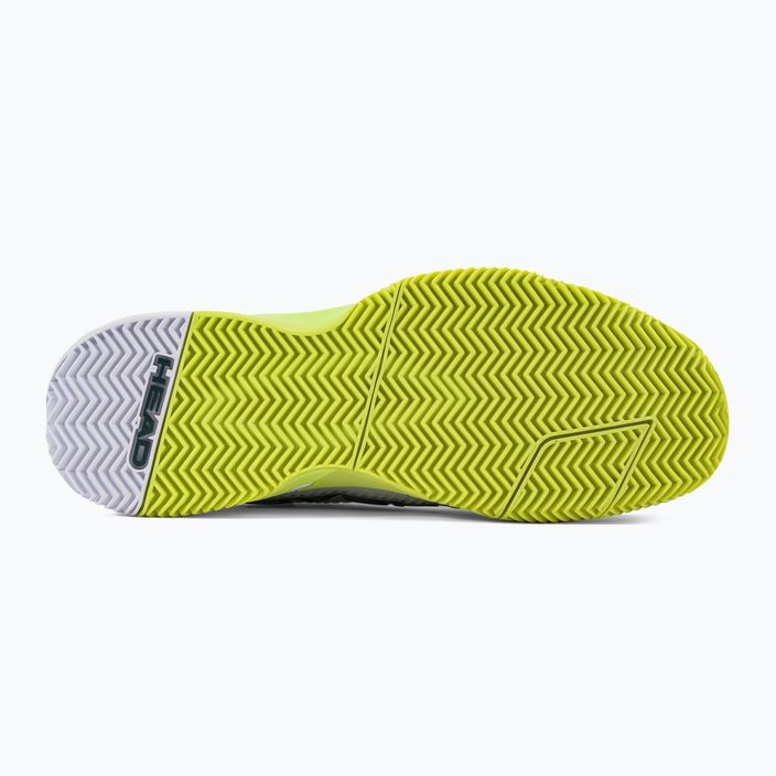 HEAD Revolt Pro 4.0 Clay мъжки обувки за тенис в зелено и бяло 273273 5