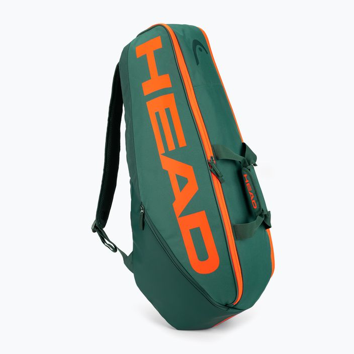 Чанта за тенис на ракета HEAD Pro 67 л зелена 260223 2