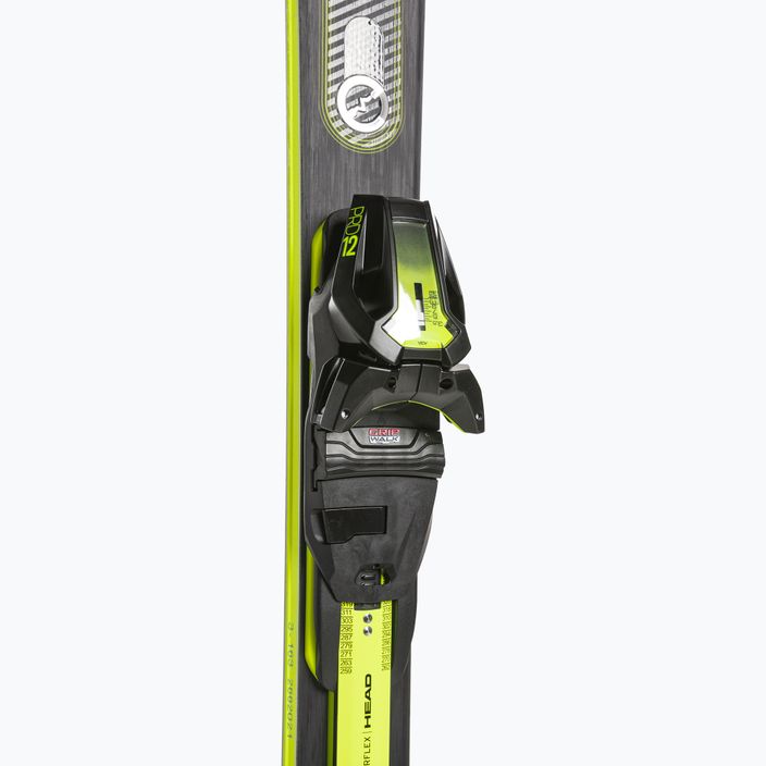 HEAD Supershape e-Speed SW SF-PR + PRD 12 черни/неоново жълти ски за спускане 4